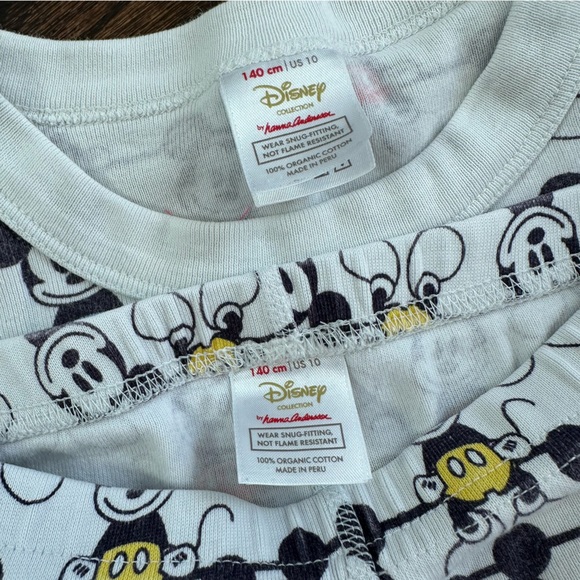 Hanna Andersson Disney’s Mickey Mouse pajamas, size 140/10US - Picture 4 of 4